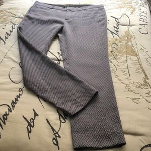 Grey Herring Bone fuller cut pants Sloan Style